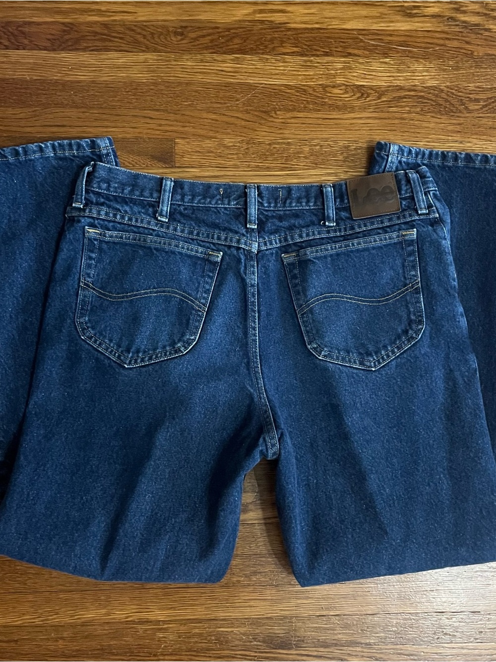 Lee jeans mens 40x32 cotton classic relaxed straight